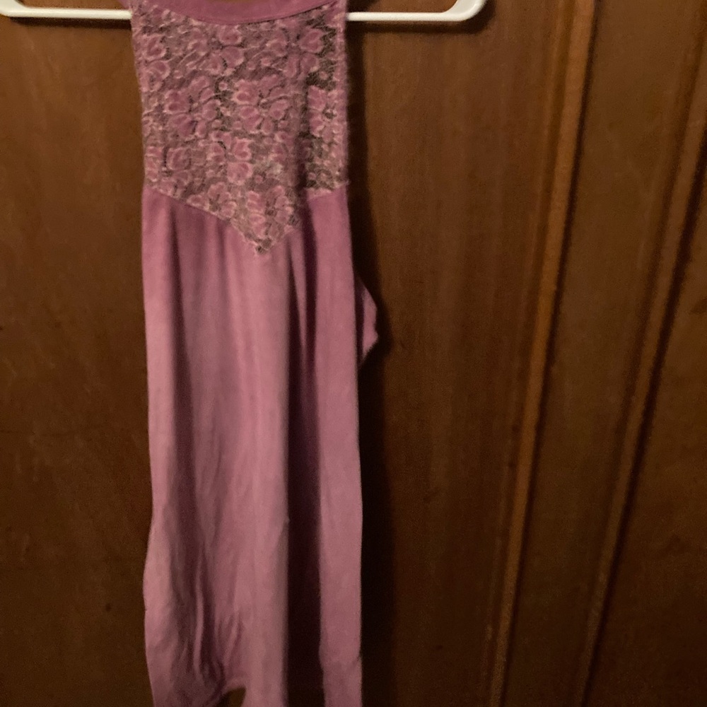Pink night gown